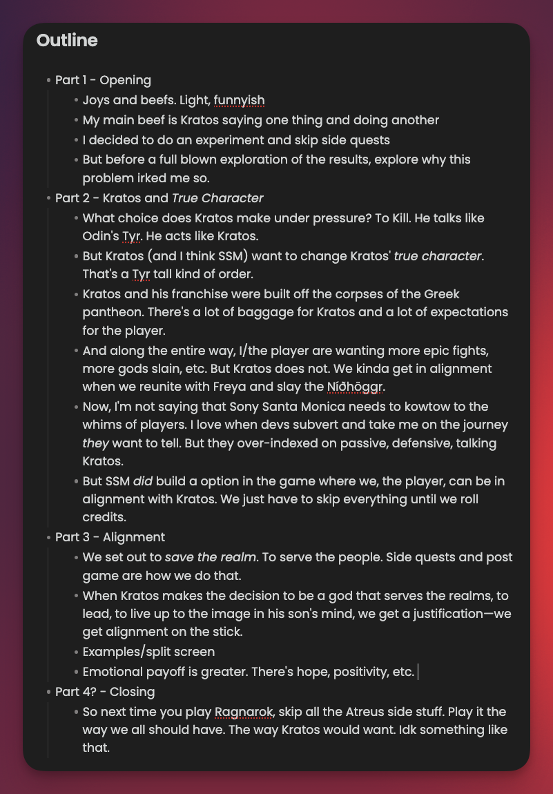 251008_YOu Played Ragnarök Wrong Outline