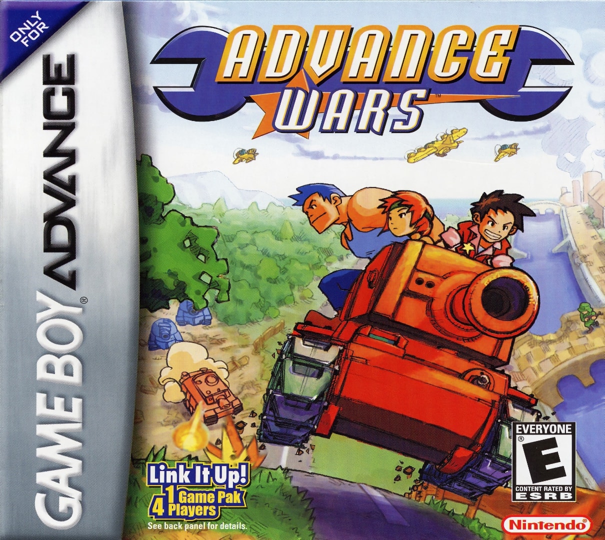 Advance Wars Box Art - Front