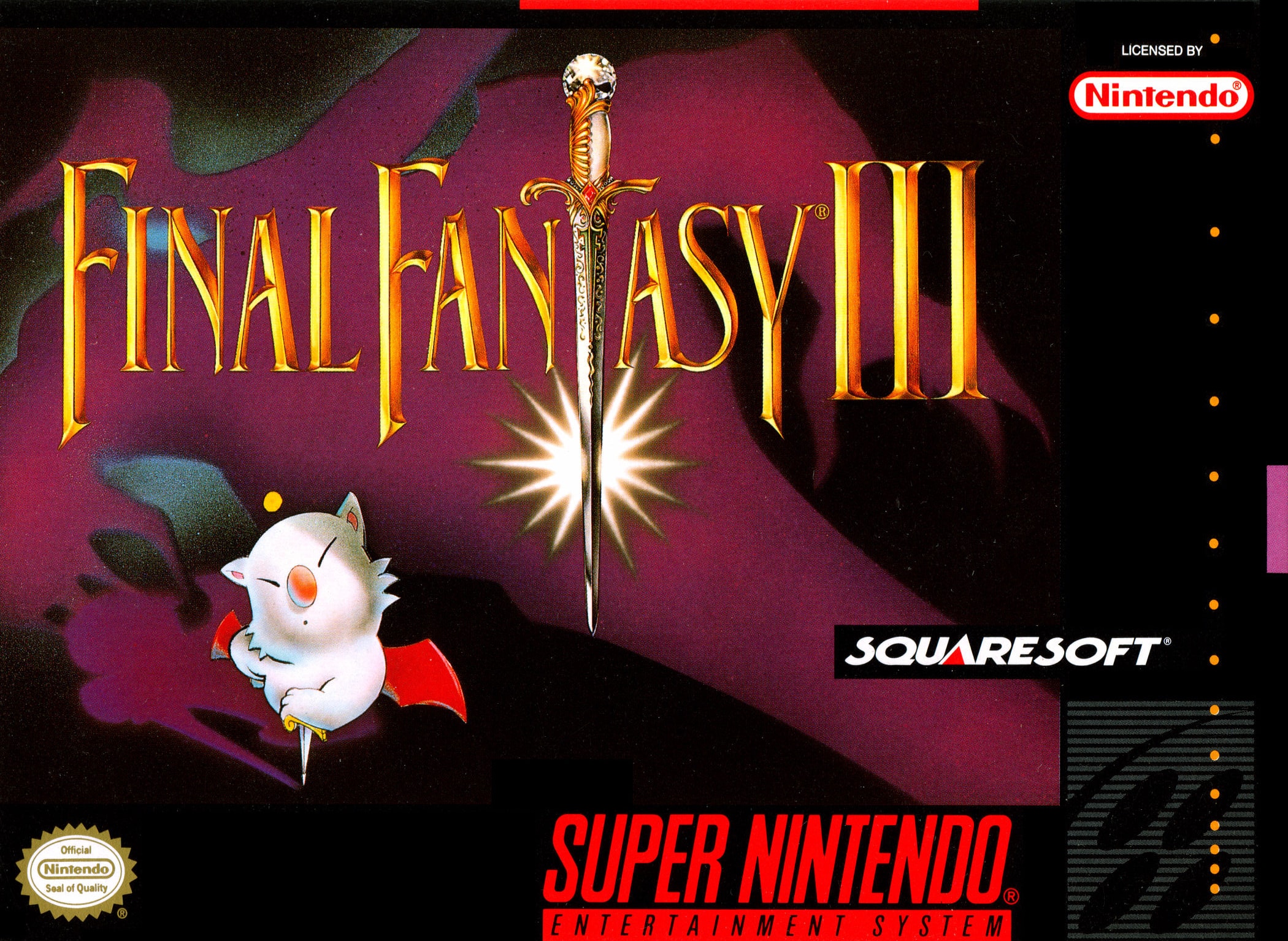 Final Fantasy 3 Box Art_Front