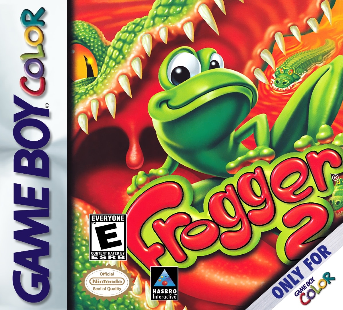 Frogger 2 Box Art - Front