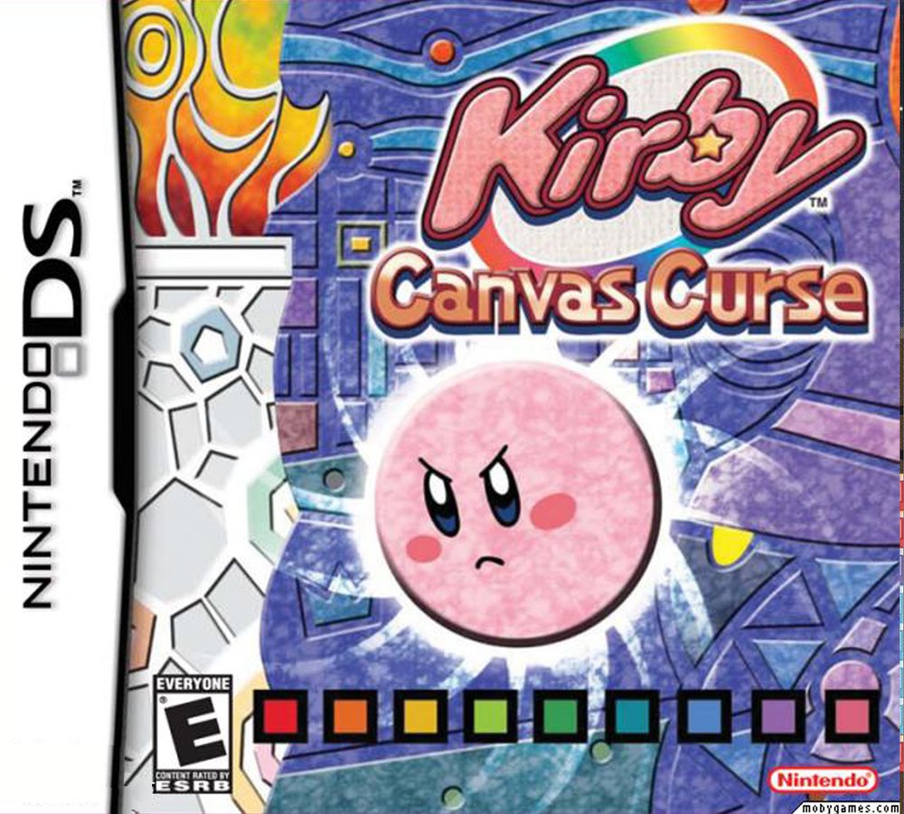 Kirby - Canvas Curse Box Art - Front