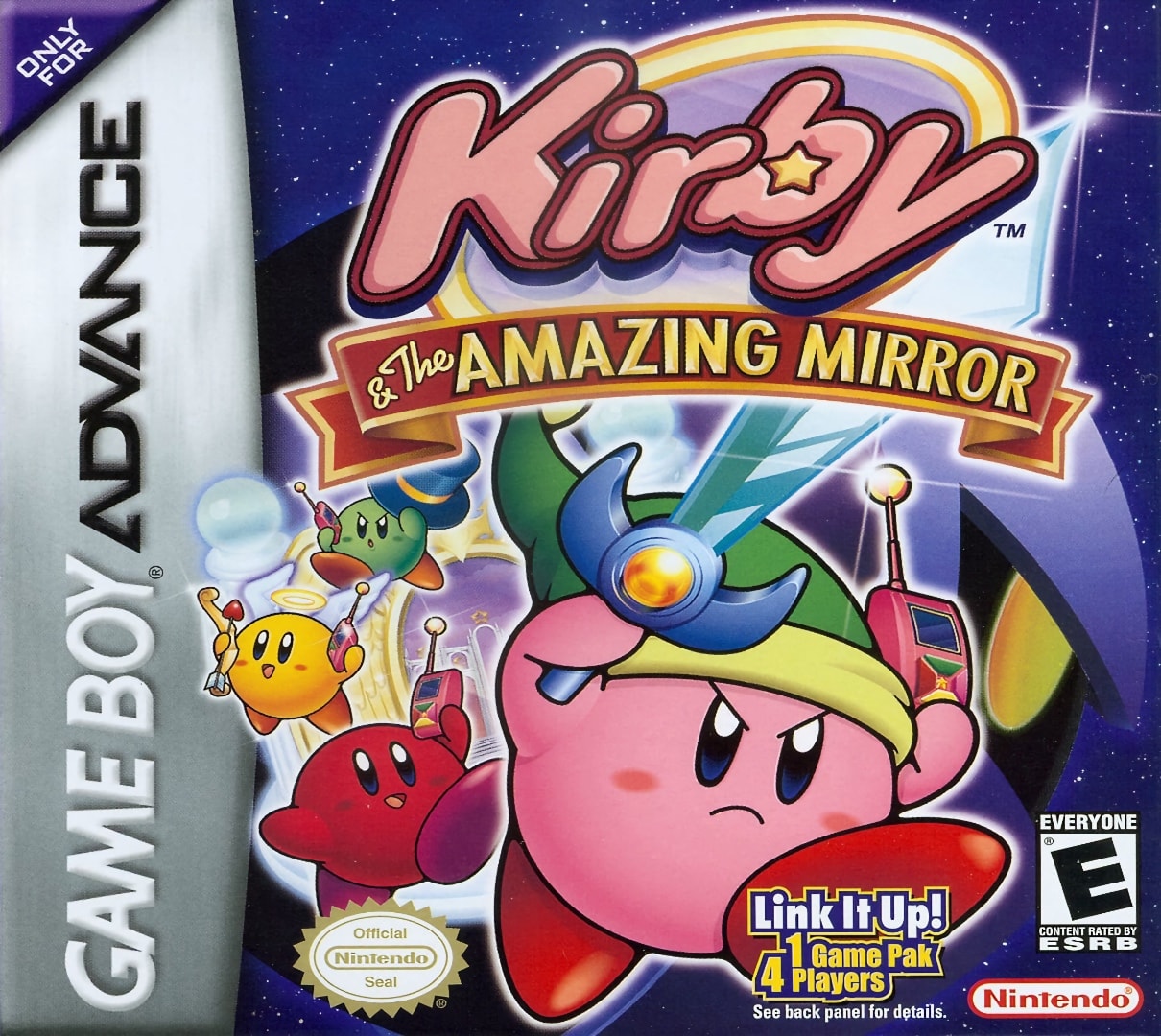 Kirby and the Amazing Mirror Box Art - Front
