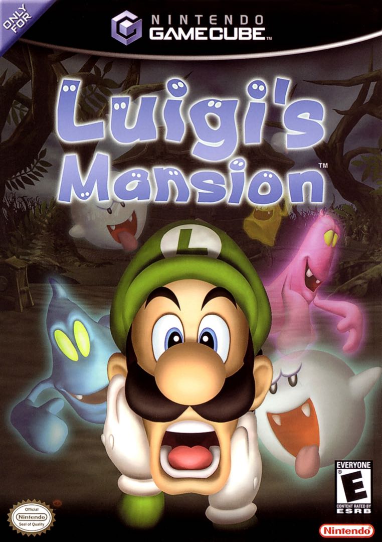 Luigi's Mansion Box Art - Front