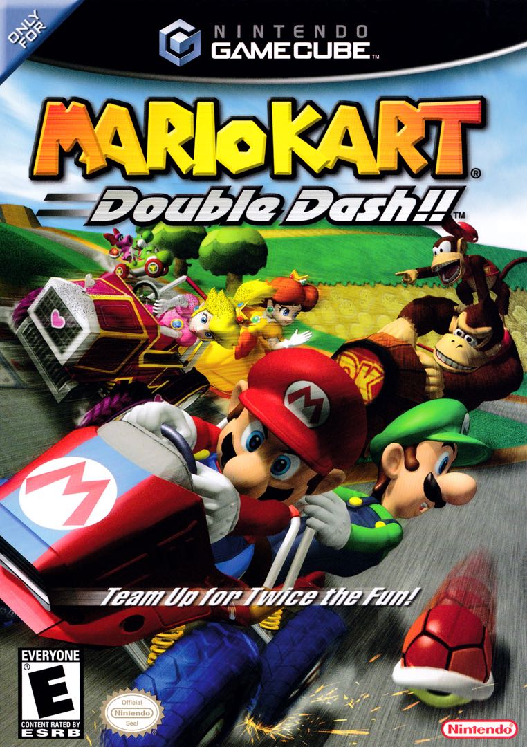 Mario Kart Double Dash Box Art - Front