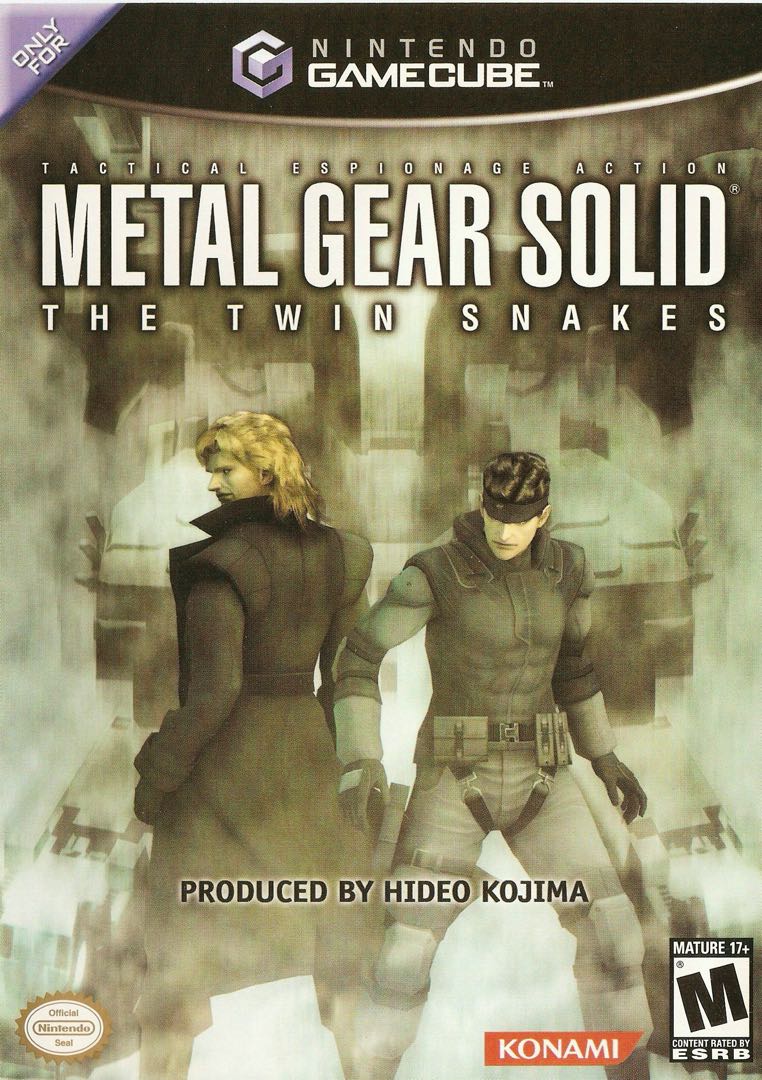 Metal Gear Solid The Twin Snakes Box Art - Front