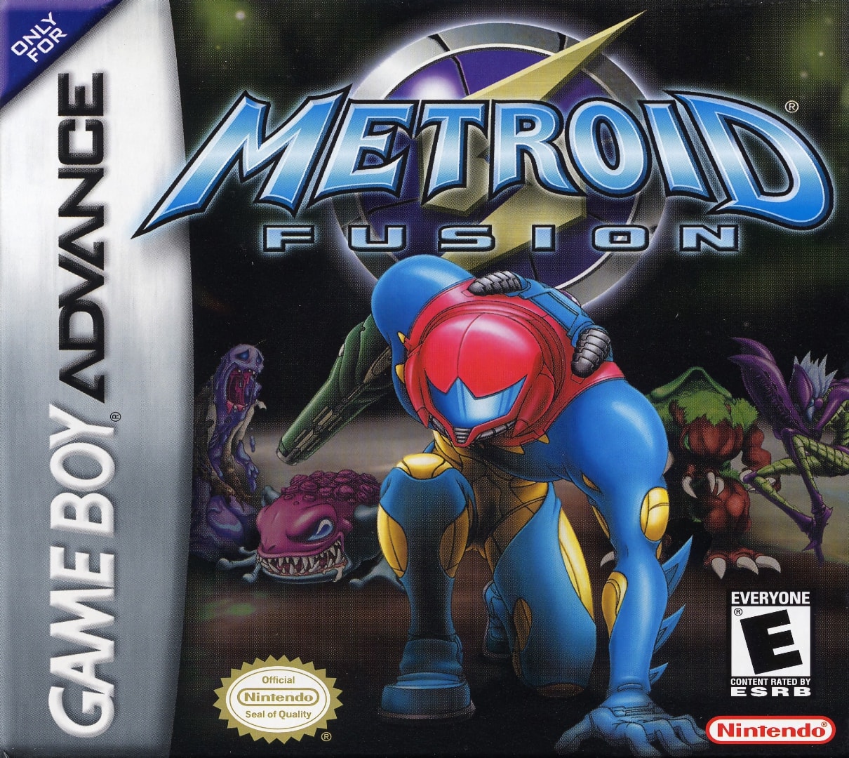 Metroid Fusion Box Art - Front