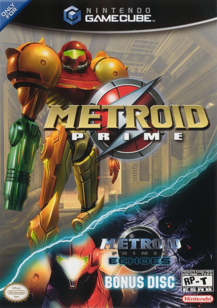 Metroid Prime Box Art - MP2 Demo - Front