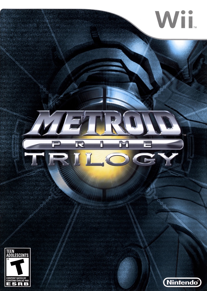 Metroid Prime Trilogy Box Art - Front