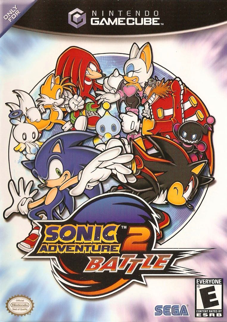 Sonic Adventure 2 Battle Box Art - Front