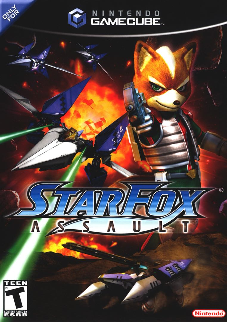 Star Fox Assault Box Art - Front