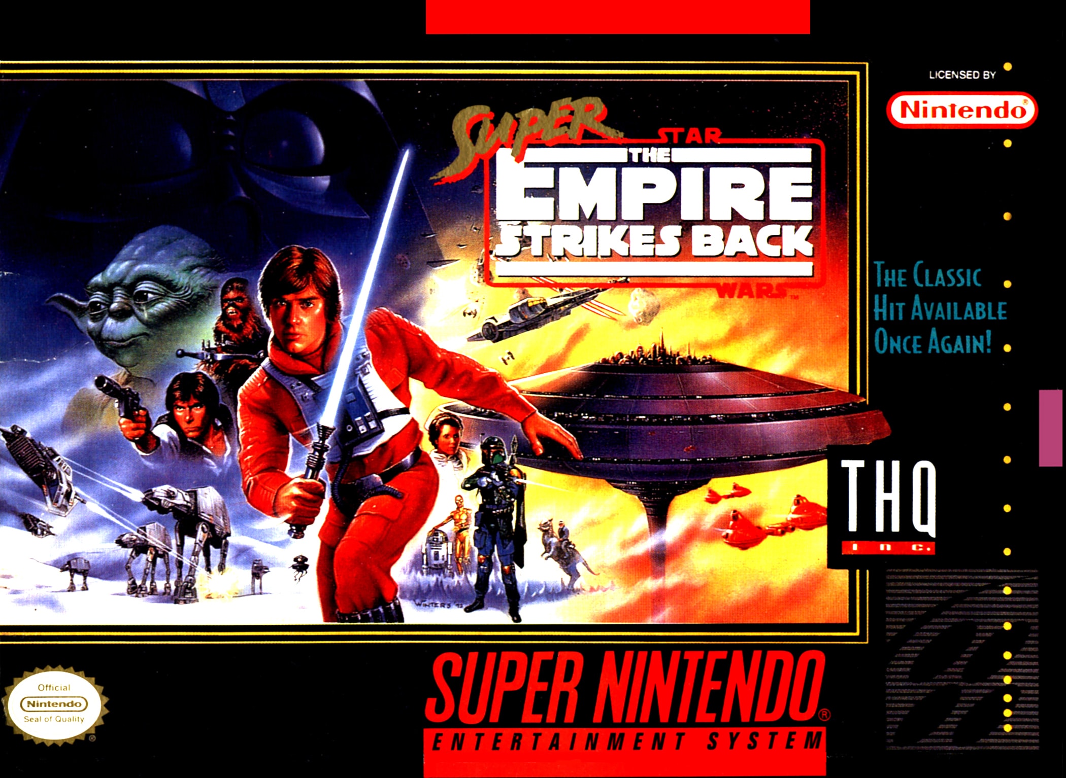 Super Empire Strikes Back Box Art_Front