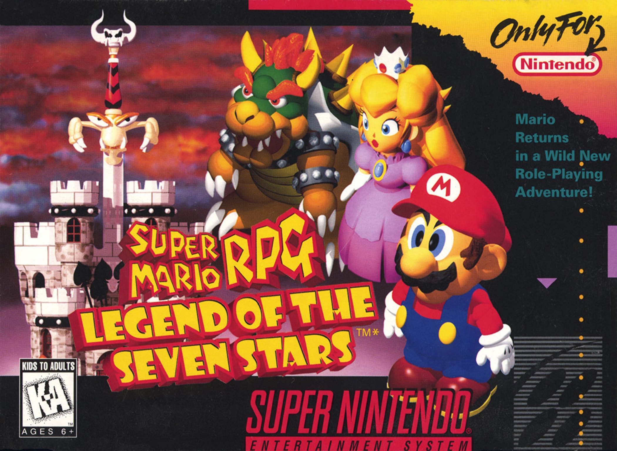 Super Mario RPG - Legend of the Seven Stars Box Art_Front
