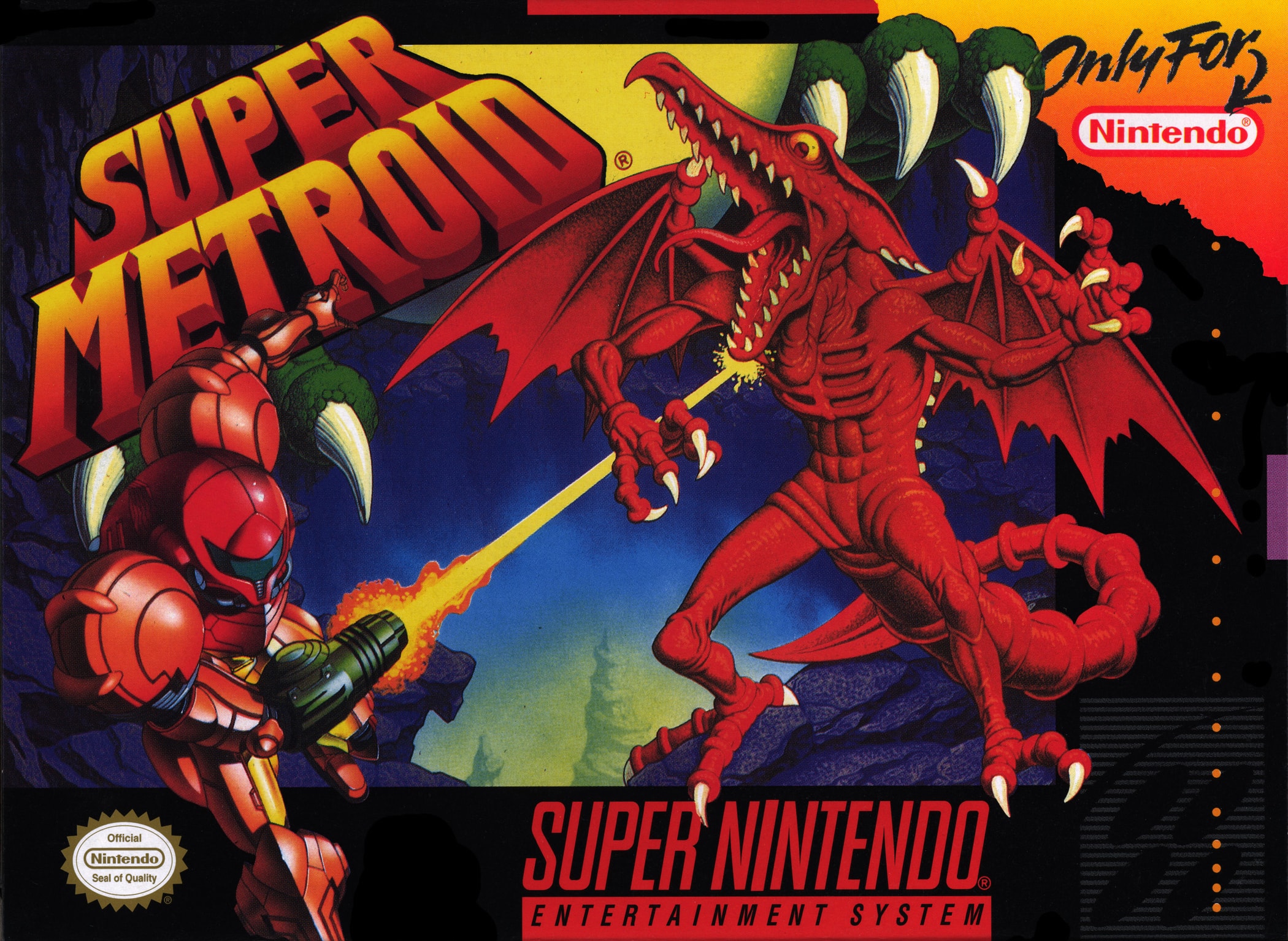 Super Metroid Box Art_Front