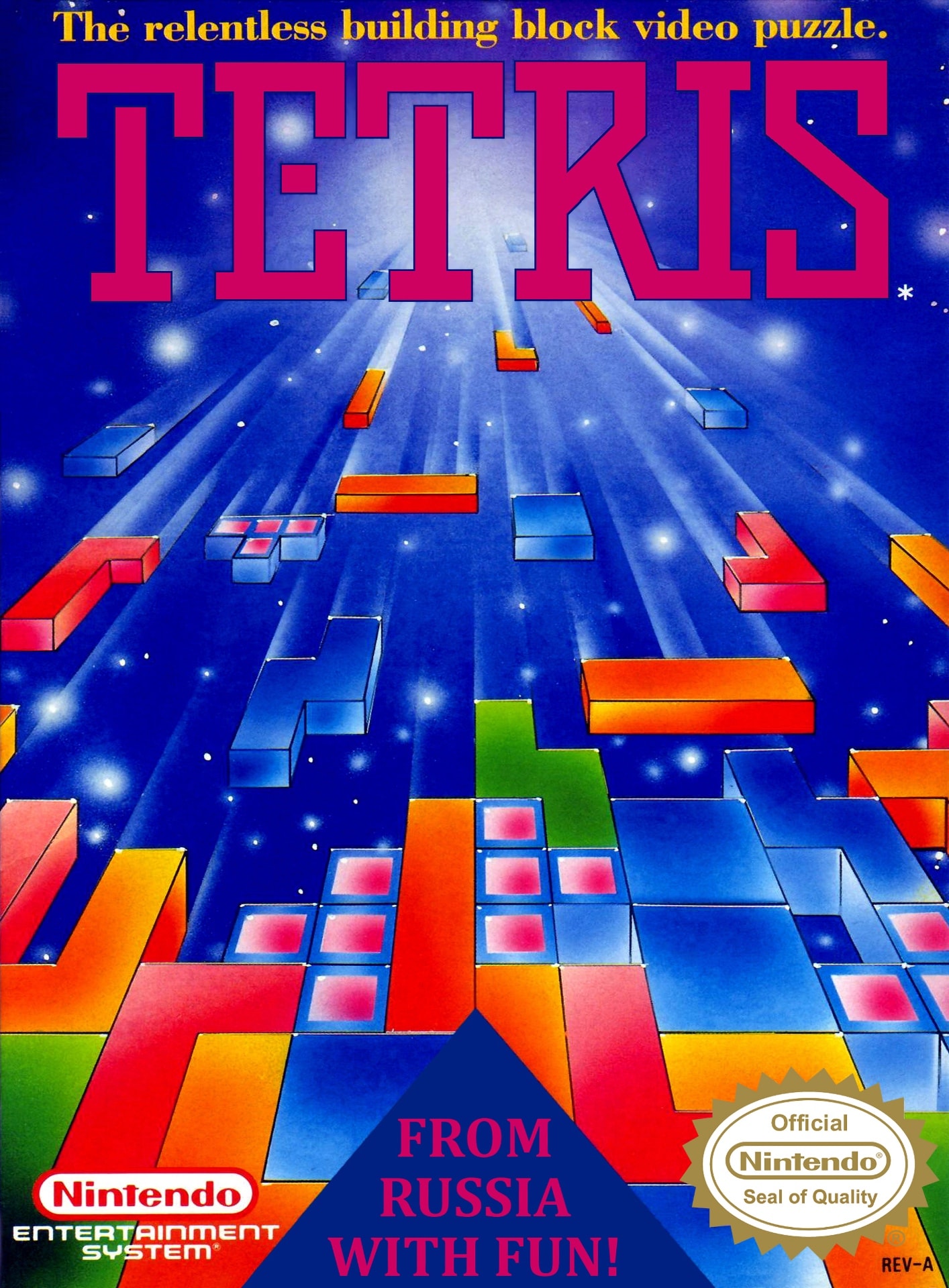 Tetris NES Box Art - Front