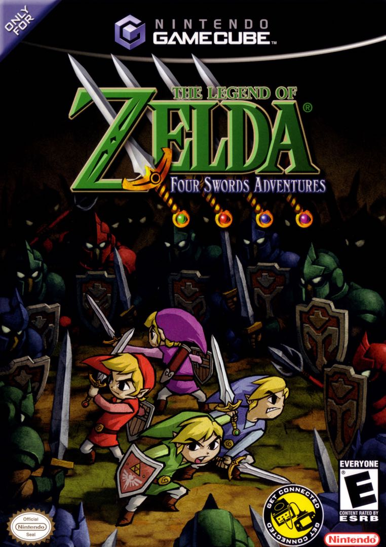 The Legend of Zelda - Four Swords Adventures Box Art - Front