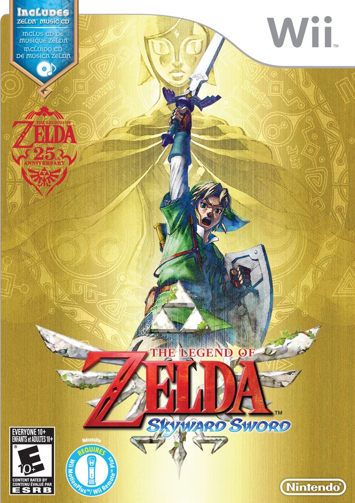 The Legend of Zelda - Skyward Sword Box Art - Front