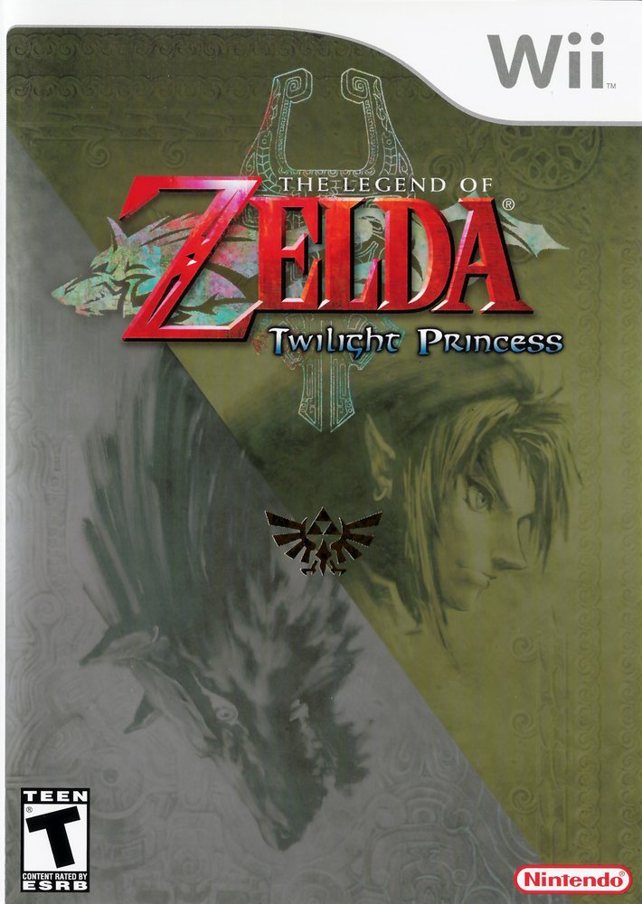 The Legend of Zelda - Twilight Princess (Wii) Box Art - Front