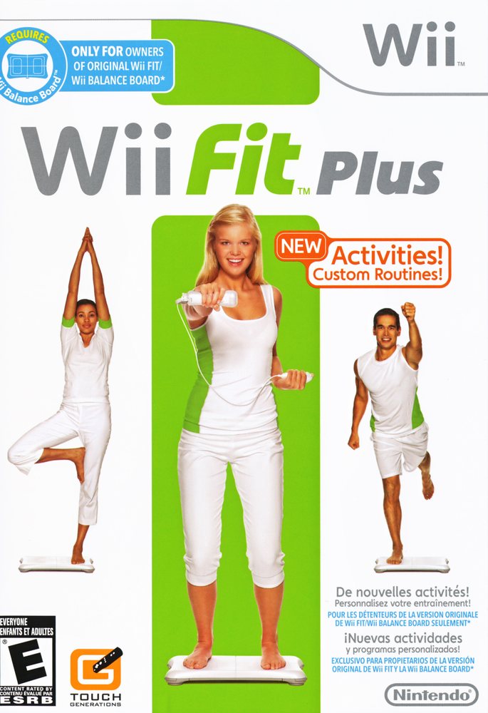Wii Fit Plus Box Art - Front
