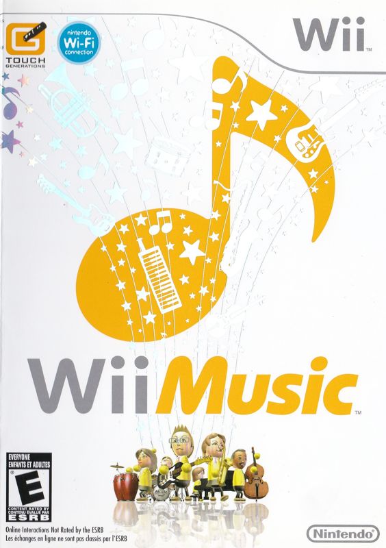 Wii Music Box Art - Front