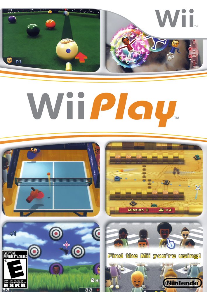 Wii Play Box Art - Front