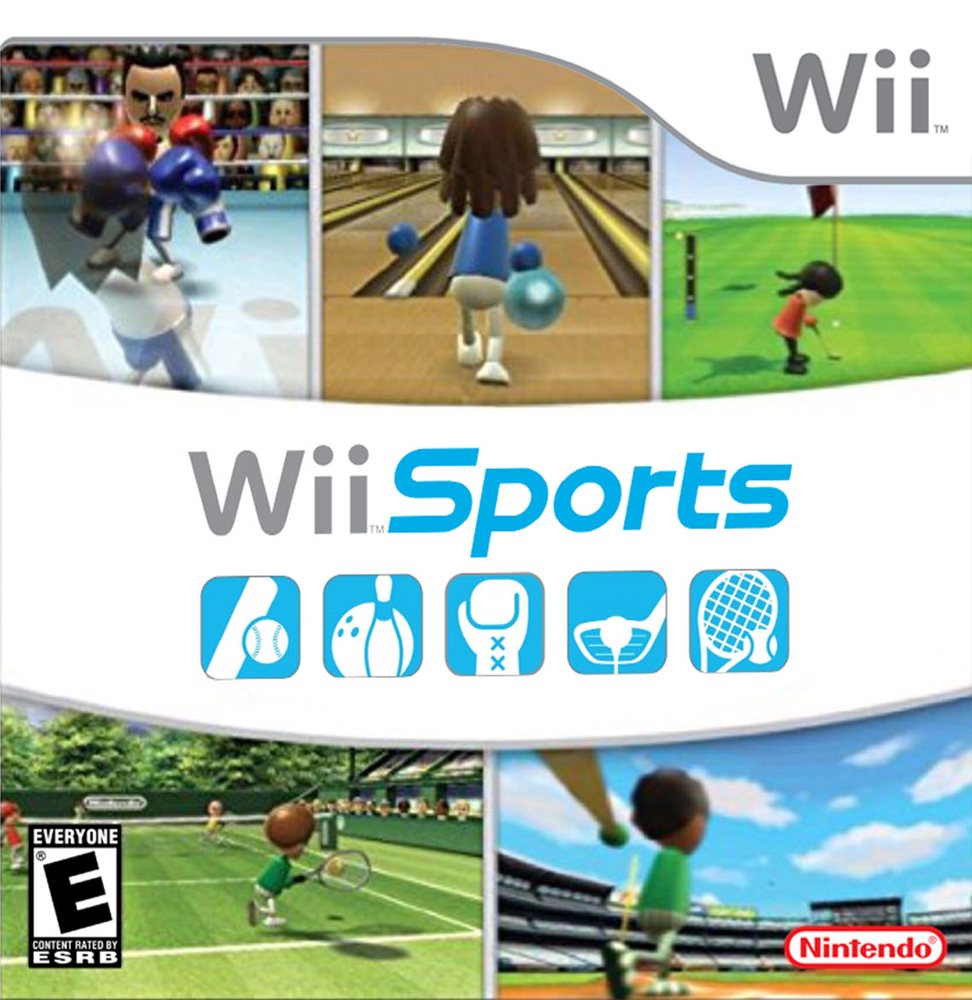 Wii Sports Box Art - Front